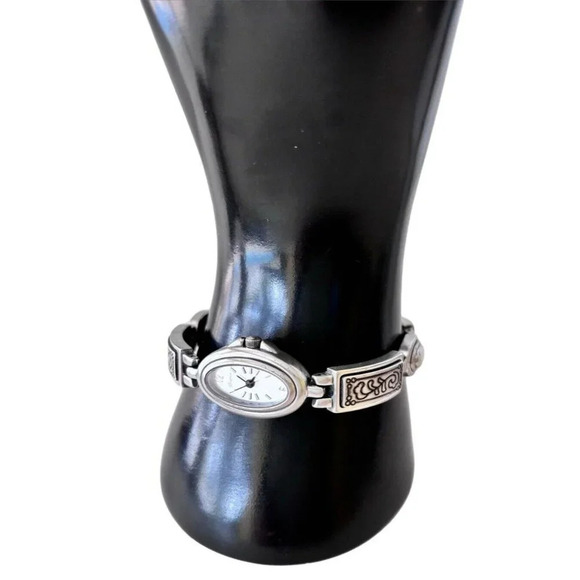 Brighton Biella Fiore Quartz Analog Women's Watch Sz. 6 3/4" New Battery - Picture 5 of 6